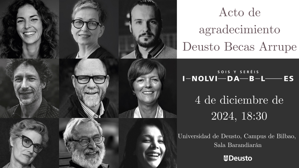 Acto de agradecimiento a donantes Becas Arrupe