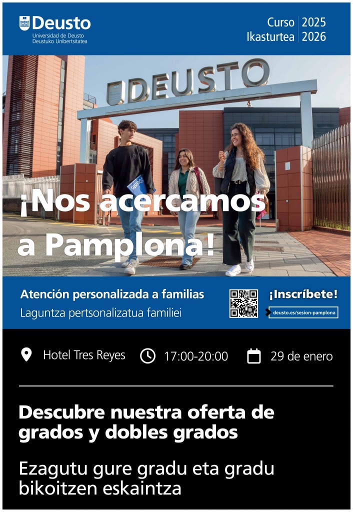 Jornada Informativa de la Universidad de Deusto en Pamplona Jornada Informativa de la Universidad de Deusto en Pamplona