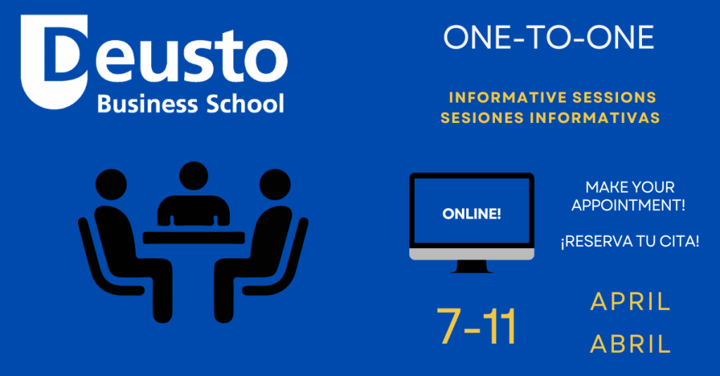 Sesiones informativas one to one (Deusto Business School)