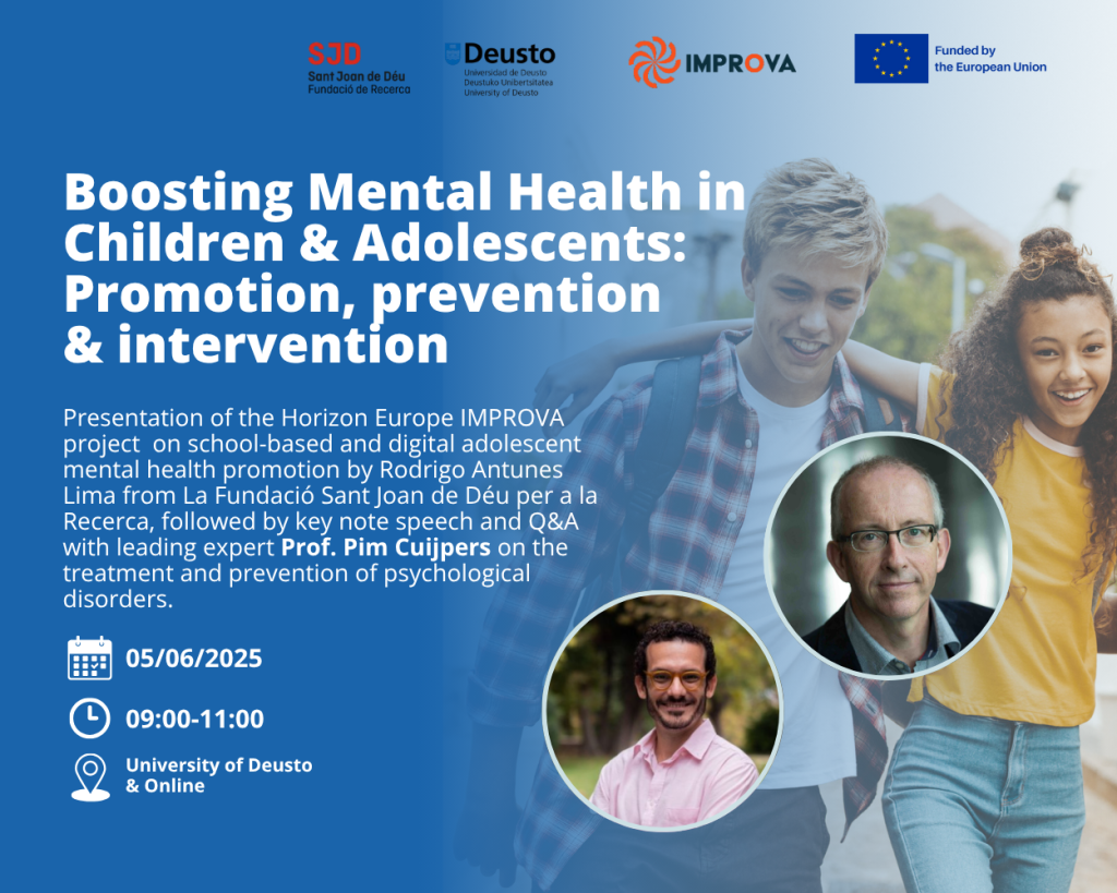 Boosting Mental Health in Children & Adolescents: Promotion, Prevention & Intervention Boosting Mental Health in Children & Adolescents: Promotion, Prevention & Intervention