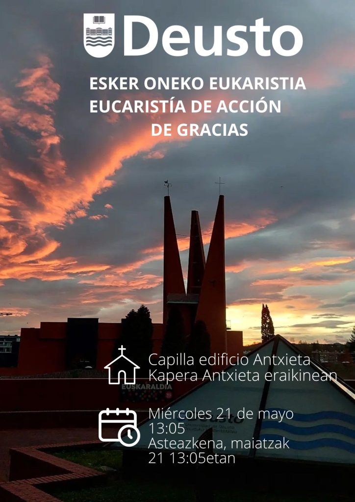 Eucaristía de fin de curso (San Sebastian)