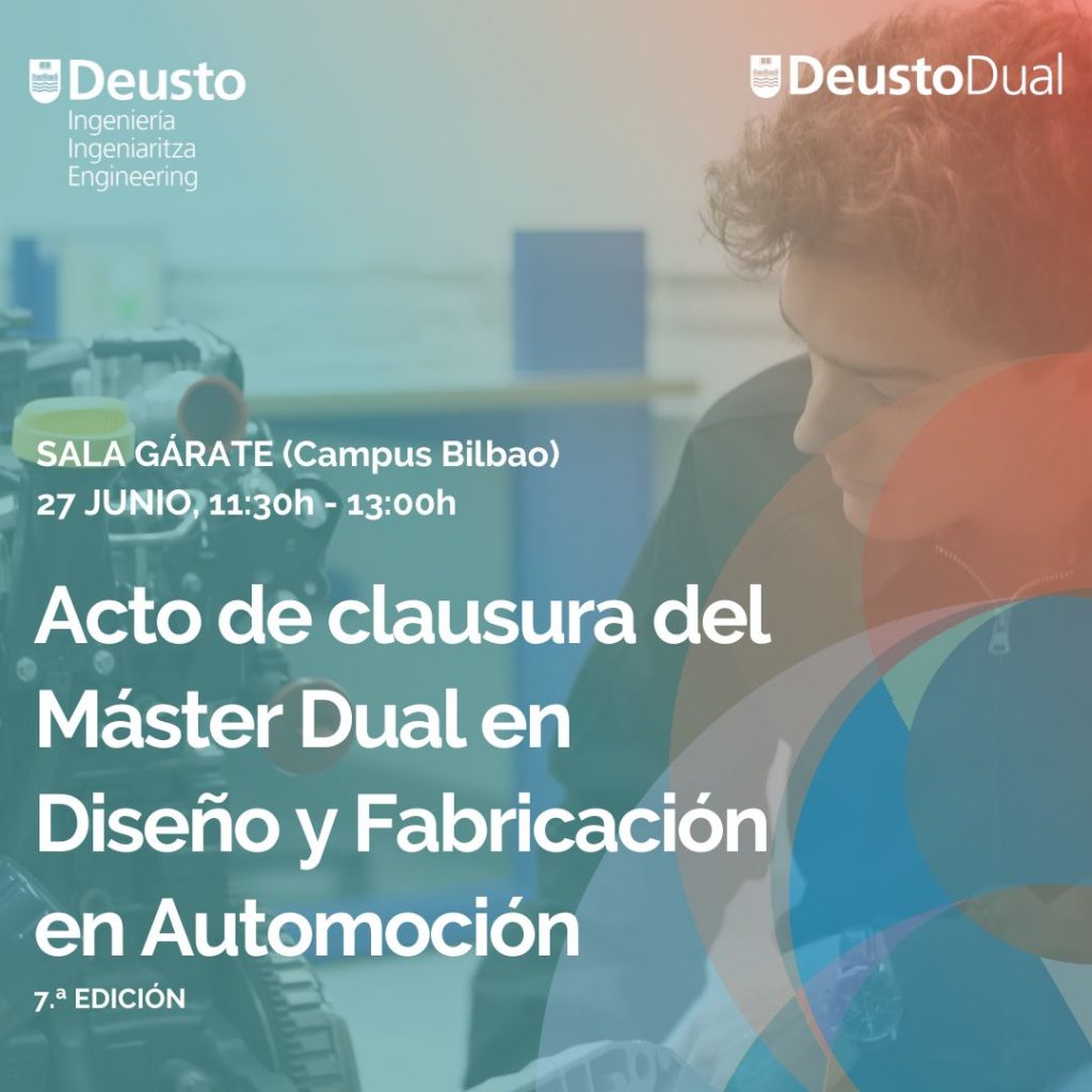 Clausura del Máster Dual en Diseño y Fabricación en Automoción
