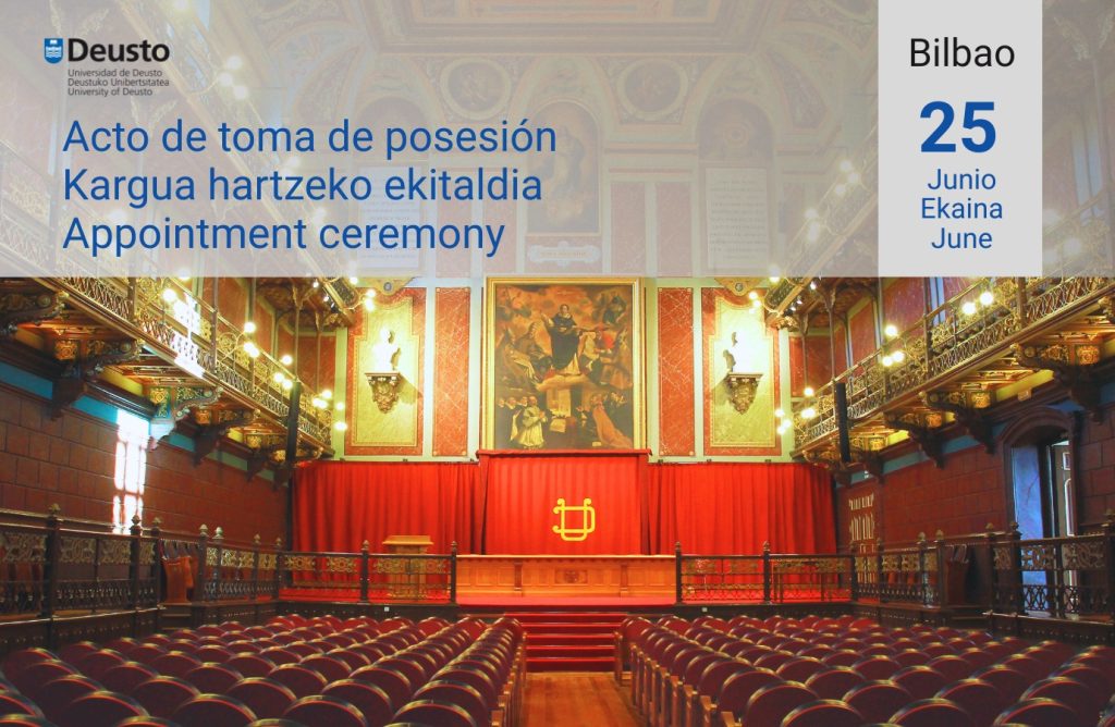 Acto de toma de posesión en el campus de Bilbao Acto de toma de posesión en el campus de Bilbao