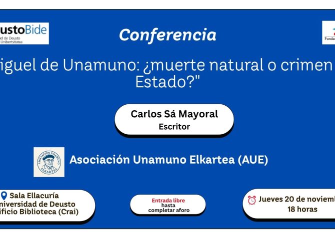 Conferencia sobre Unamuno