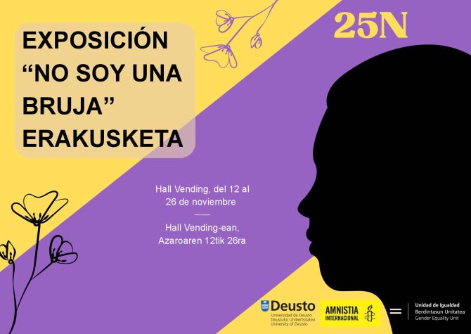 Exposición “No soy una bruja” Exposición “No soy una bruja”