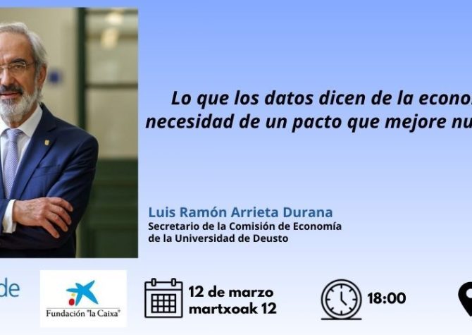 Conferencia de Luis Ramón Arrieta. 