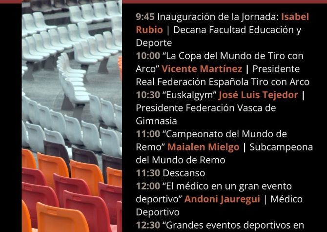 Jornada de Eventos Deportivos: Una organización 360º