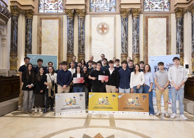 Entrega de los Premios ESME a la mejor idea empresarial