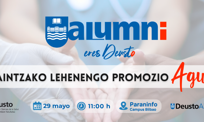 Despedida en Bilbao de la primera promoción Grado en Enfermería