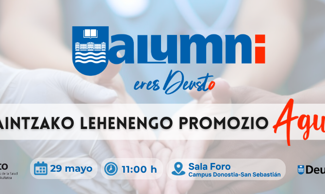 Despedida en San Sebastián de la primera promoción Grado en Enfermería